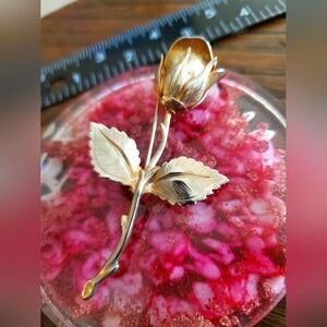 Vintage Golden Giovanni Legend of The Christmas Rose by Longcraft